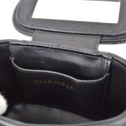 Chanel * Black Caviar Chain Shoulder Bag