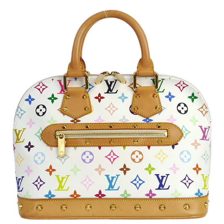 Louis Vuitton 2004 Monogram Multicolor Alma Handbag M92647