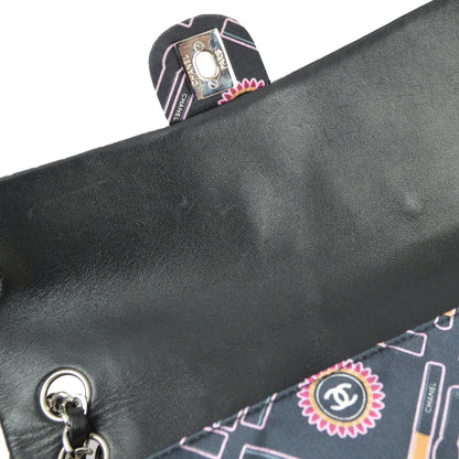 Chanel 2004-2005 Satin Lipstick Classic Single Flap Shoulder Bag