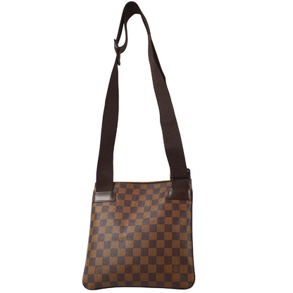 Louis Vuitton 2006 Damier Pochette Melville Shoulder Bag N51127