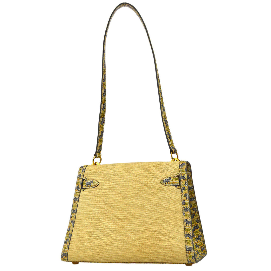 Hermes * 1985 Straw Zebra Mini Kelly 20 – AMORE Vintage Tokyo