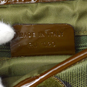Christian Dior 2000 John Galliano Camouflage Double Saddle Handbag