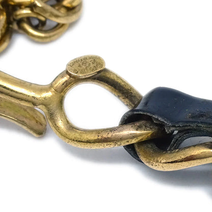 Chanel 1995 Crystal & Gold CC Choker