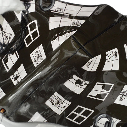 Chanel 2003-2004 Vinyl Windows Line Tote