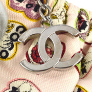 Chanel 2005-2006 Pink Canvas Valentine Chain Handbag