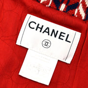 Chanel Single Breasted Jacket Red 04A #38
