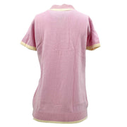 Chanel Cruise 1996 Polo T-shirt Pink 96C #44