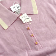 Chanel Cruise 1996 Polo T-shirt Pink 96C #44