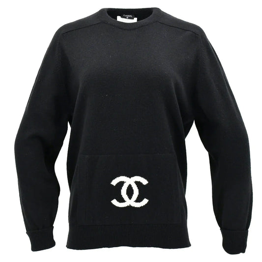 Chanel Fall 1994 CC Logo Cashmere Sweater #38