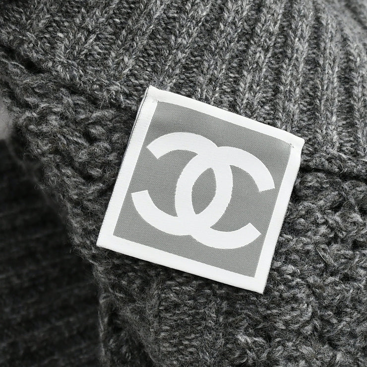 Chanel Sport Line Cardigan Gray 09A #36