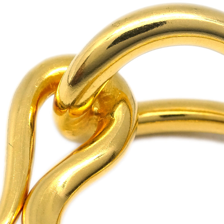 Hermes Jumbo Scarf Ring Gold Small Good