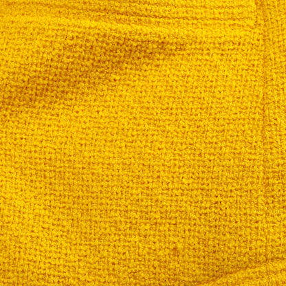 Chanel Double Breasted Collarless Jacket Yellow 17 #38