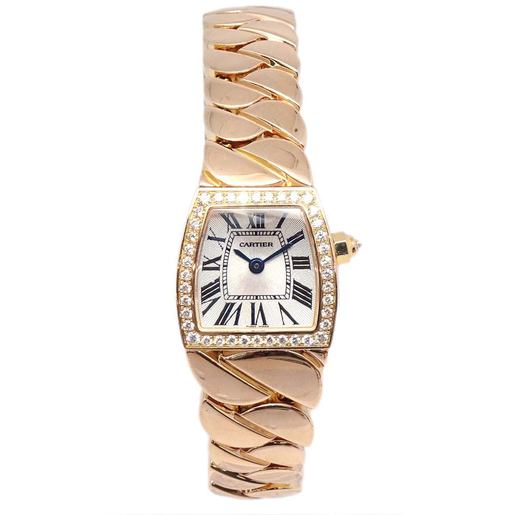 Cartier La Donna Ref.WE600861 Watch 18KYG Diamond AMORE Vintage