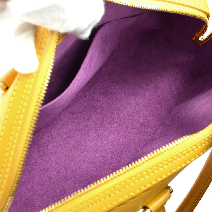Louis Vuitton 2000 Yellow Epi Jasmin Handbag M52089