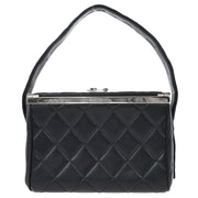 Chanel 1996-1997 Black Lambskin Handbag