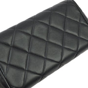 Chanel 1996-1997 Black Lambskin Handbag