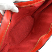 Louis Vuitton 1995 Red Epi Saint Jacques Tote Handbag M52277