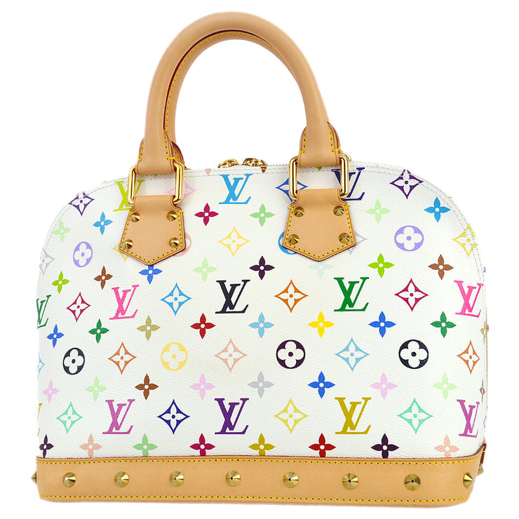 Louis Vuitton 2007 White Monogram Multicolor Alma M92647