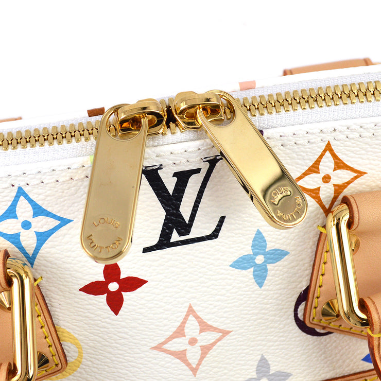 Louis Vuitton 2007 White Monogram Multicolor Alma M92647