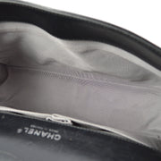 Chanel * 2008-2009 Black Calfskin Jumbo 2.55 Double Flap Bag
