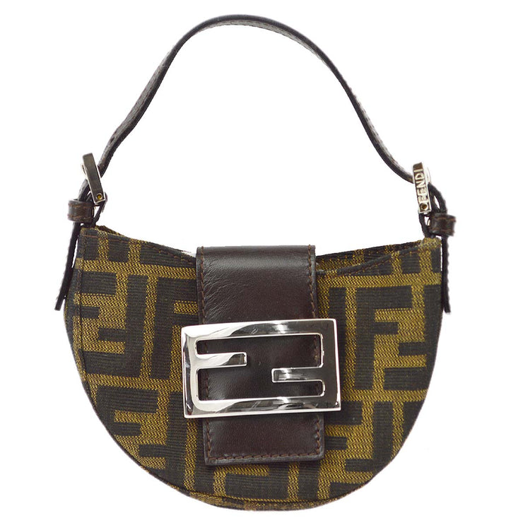 Fendi Brown Zucca Mini Handbag