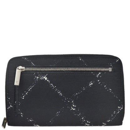 Chanel Travel Line Black Nylon Wallet Purse