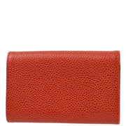 Chanel Red Caviar Key Case Small Good
