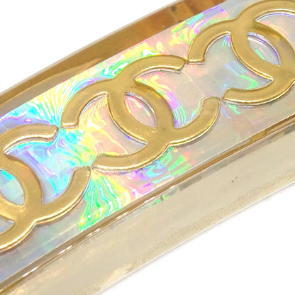 Chanel Hair Clip Hairpin Barrette Clear 97P