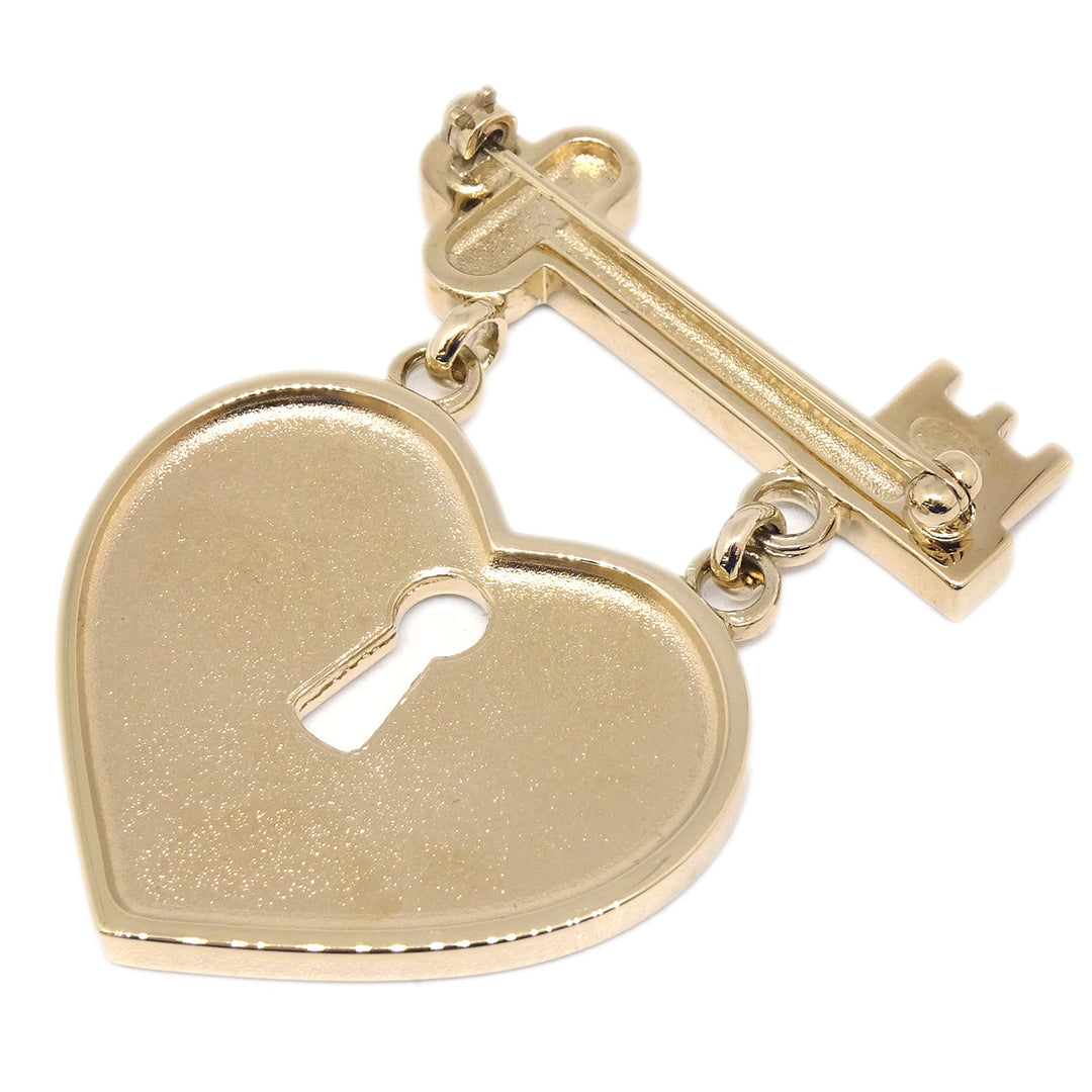 Chanel Heart Rhinestone Brooch Gold 02P – AMORE Vintage Tokyo Chanel Heart Rhinestone Brooch Gold 02P – AMORE Vintage Tokyo