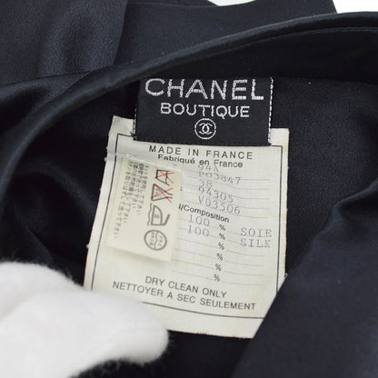 Chanel Fall 1994 Ribbon Silk Blouse Shirt #38
