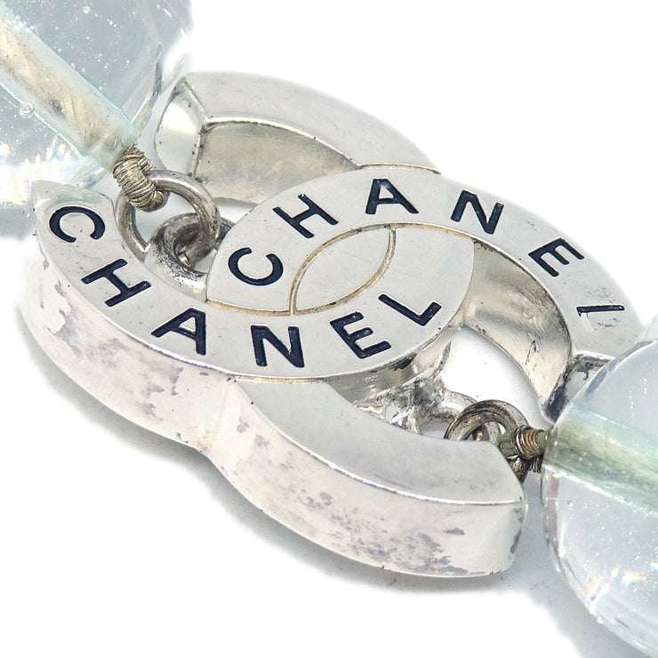 Chanel Pendant Necklace Clear 01P