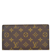 Louis Vuitton Monogram Porto Chequier Double Bifold Wallet M62223