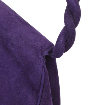 Chanel 1996-1997 Suede Top Handle Bag