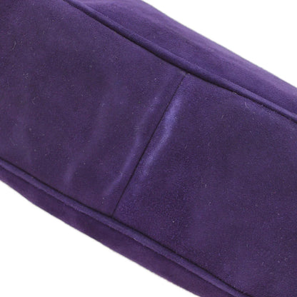 Chanel 1996-1997 Suede Top Handle Bag