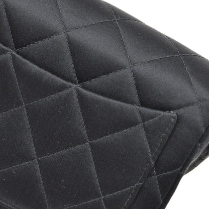 Chanel 1994-1996 Satin Mini Classic Square Flap Handbag