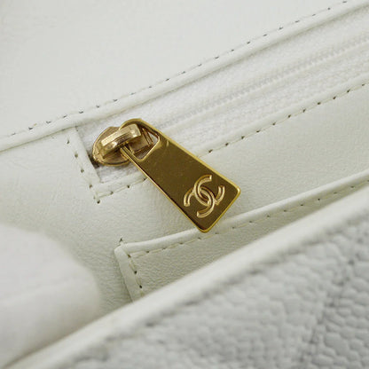 Chanel 1997-1999 Caviar Medium Single Flap Bag