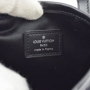 Louis Vuitton 2001 Black Monogram Satin Little Bucket Handbag M92144