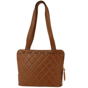 Chanel 1996-1997 Lambskin Tote Handbag