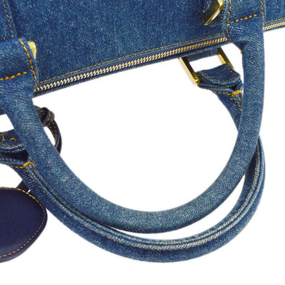Chanel 1996-1997 Denim Timeless Boston 35