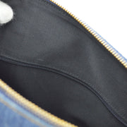 Chanel Blue Denim 2way Shoulder Handbag