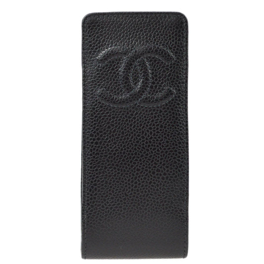 Chanel 2003-2004 Black Caviar Multi Pouch