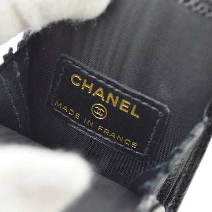 Chanel 2003-2004 Black Caviar Multi Pouch