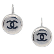 Chanel Silver Piercing Earrings 97A