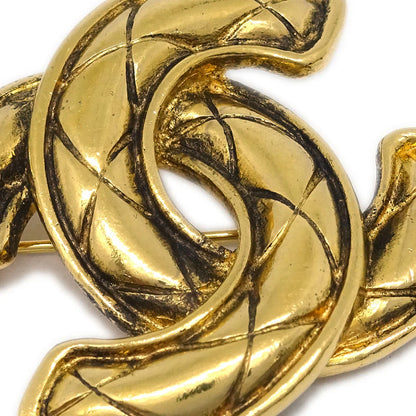 Chanel Gold CC Brooch Pin 1153