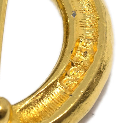 Chanel Gold Plate Brooch Pin 1133