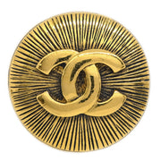 Chanel Gold Medallion Brooch Pin 1136