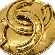 Chanel Gold Medallion Brooch Pin 94P