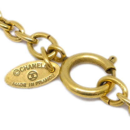 Chanel Gold Medallion Pendant Necklace 3242