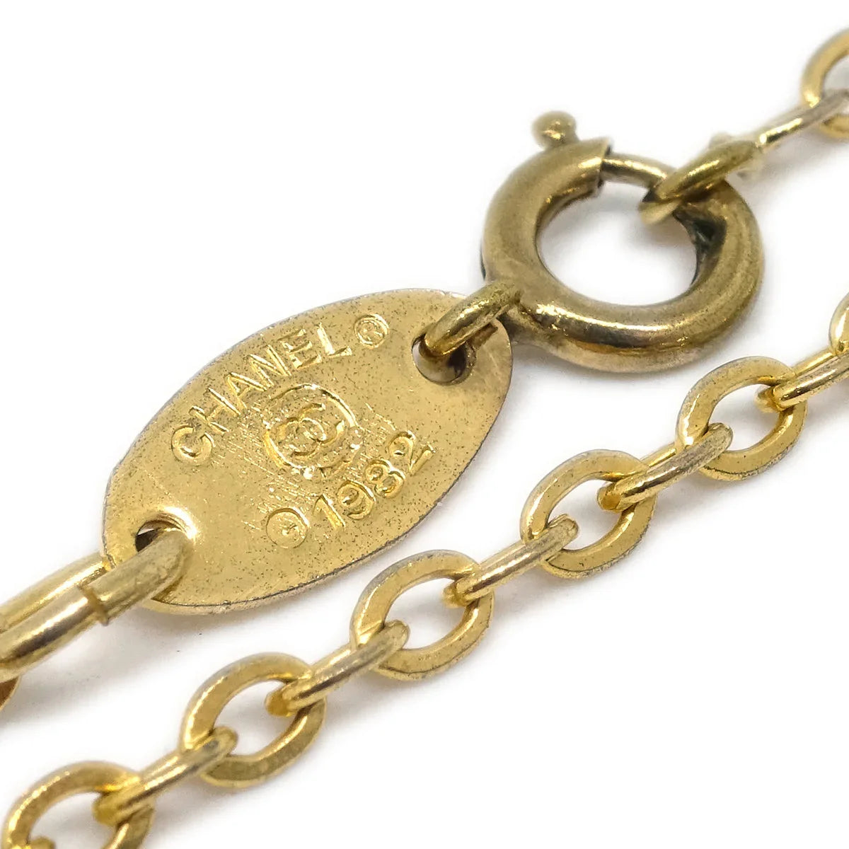 Chanel Gold Mini CC Pendant Necklace 683