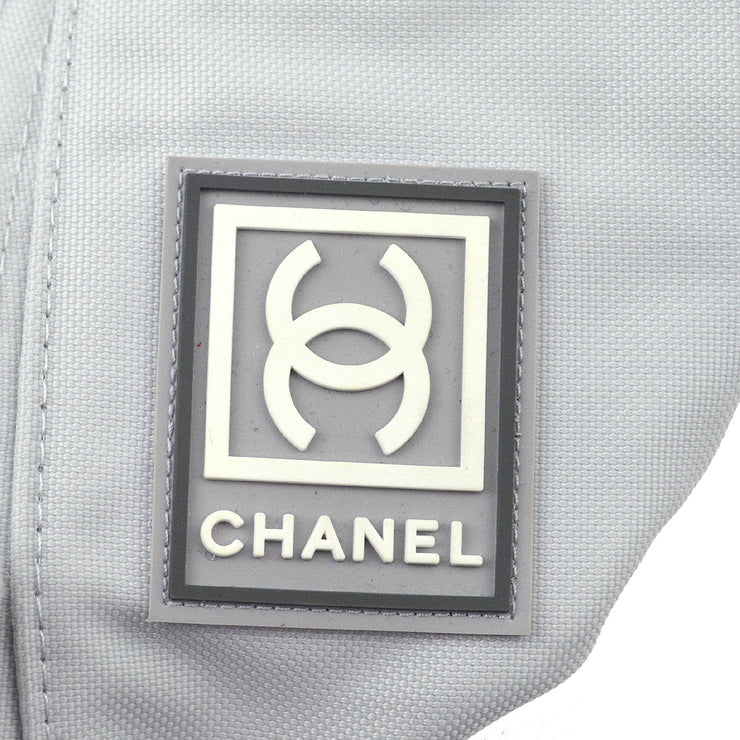 Chanel Sport Line Bucket Hat Gray #M Small Good
